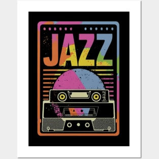 cassette Tape jazz Posters and Art